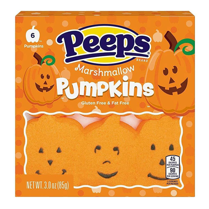 PEEPS MARSHMALLOW PUMPKIN, Marshmallow a forma di zucca (85g)