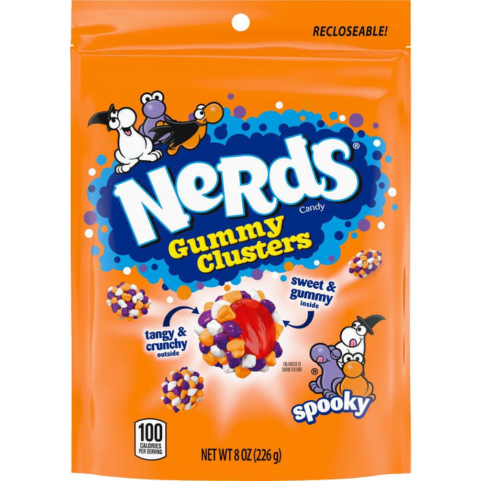 NERDS GUMMY CLUSTERS SPOOKY, Caramelle gommose (226g)