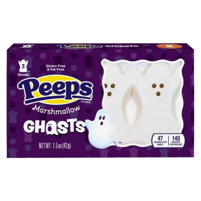 PEEPS MARSHMALLOW GHOSTS, Marshmallow a forma di fantasma (43g)